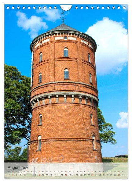 Produktbild: D&auml;nemark - Historisches F&uuml;nen (Wandkalender 2026 DIN A4 hoch), CALVENDO Monatskalender