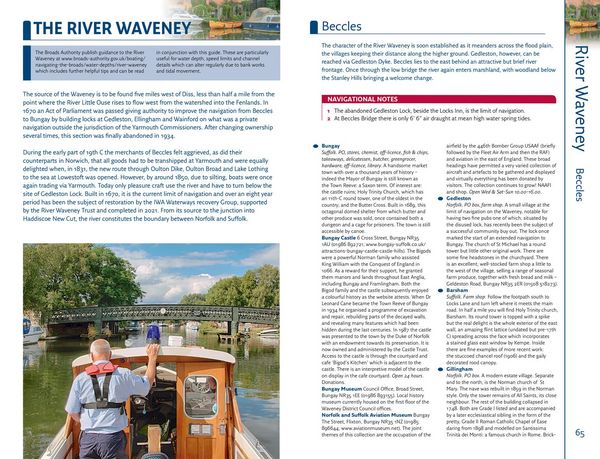 Produktbild: Collins Nicholson Waterways Guides - Norfolk Broads