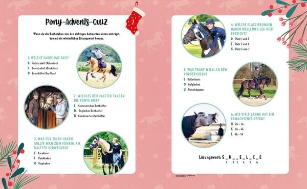 "# ponylife – Mein Adventskalenderbuch – Von Lia und Lea" online kaufen