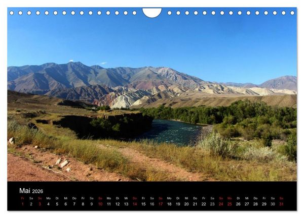 Produktbild: Kirgistan 2026 (Wandkalender 2026 DIN A4 quer), CALVENDO Monatskalender