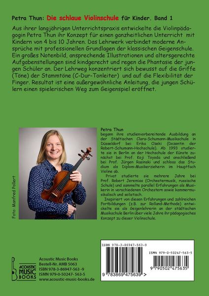 Produktbild: Die schlaue Violinschule f&uuml;r Kinder. Band 1