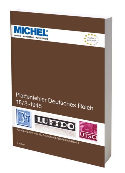 Produktbild: Handbuch Plattenfehler Deutsches Reich 1872-1945