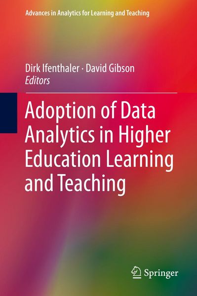 Produktbild: Adoption of Data Analytics in Higher Education Learning and Teaching