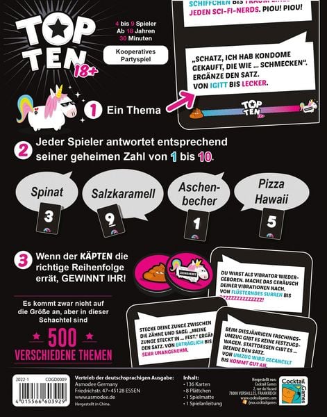 Produktbild: Top Ten 18+ DE