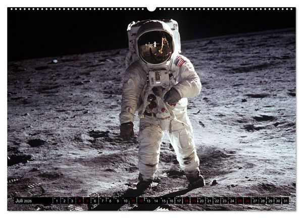 Produktbild: Auftrag im Weltall. Astronauten und Raumfahrt (Wandkalender 2026 DIN A2 quer), CALVENDO Monatskalender