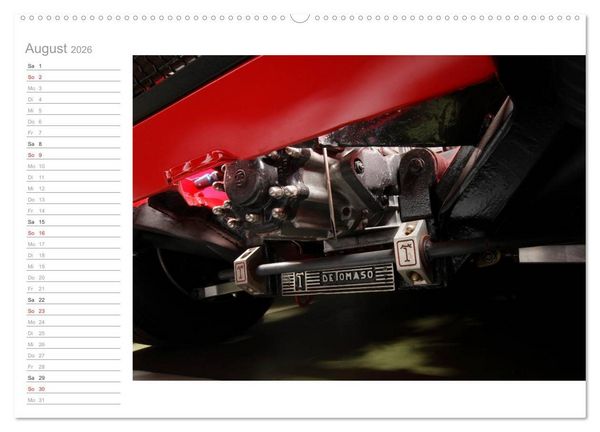 Produktbild: De Tomaso Pantera (hochwertiger Premium Wandkalender 2026 DIN A2 quer), Kunstdruck in Hochglanz
