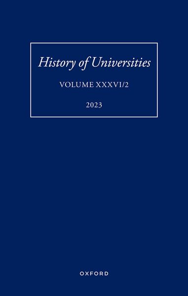 Produktbild: History of Universities: Volume XXXVI / 2