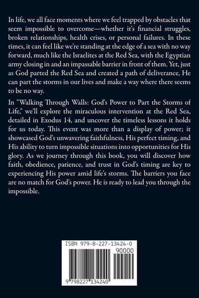 Produktbild: Walking Through Walls God's Power to Part the Storms of Life
