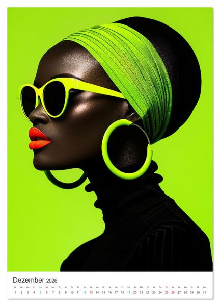 Produktbild: Fashion im Pop-Art (hochwertiger Premium Wandkalender 2026 DIN A2 hoch), Kunstdruck in Hochglanz