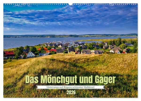 Produktbild: Das M&ouml;nchgut und Gager (Wandkalender 2026 DIN A2 quer), CALVENDO Monatskalender