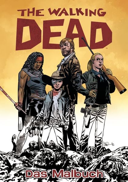 Produktbild: The Walking Dead Das Malbuch