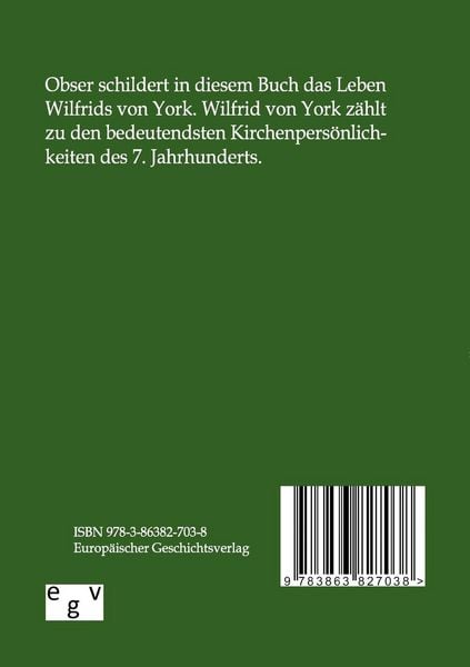 Produktbild: Wilfrid der &Auml;ltere