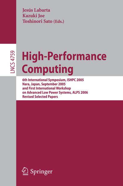 Produktbild: High-Performance Computing