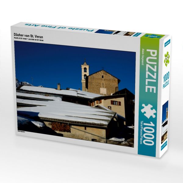 Produktbild: CALVENDO Puzzle D&auml;cher von St. Veran | 1000 Teile Lege-Gr&ouml;&szlig;e 64x48cm Foto-Puzzle f&uuml;r gl&uuml;ckliche Stunden