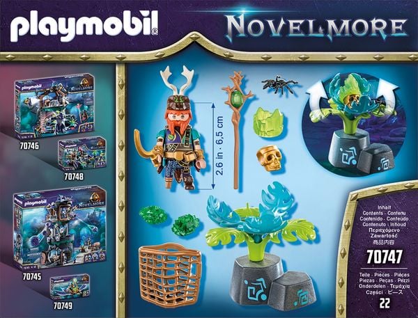 Produktbild: Playmobil Novelmore Zauberer der Pflanzen 14x19cm