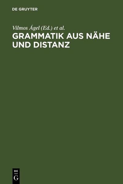 Produktbild: Grammatik aus N&auml;he und Distanz