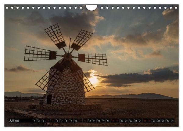 Produktbild: Fuerteventura - Eine Reise &uuml;ber die Vulkaninsel (Wandkalender 2026 DIN A4 quer), CALVENDO Monatskalender