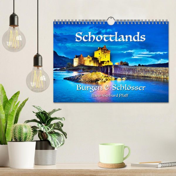Produktbild: Schottlands Burgen und Schl&ouml;sser (Wandkalender 2026 DIN A4 quer), CALVENDO Monatskalender