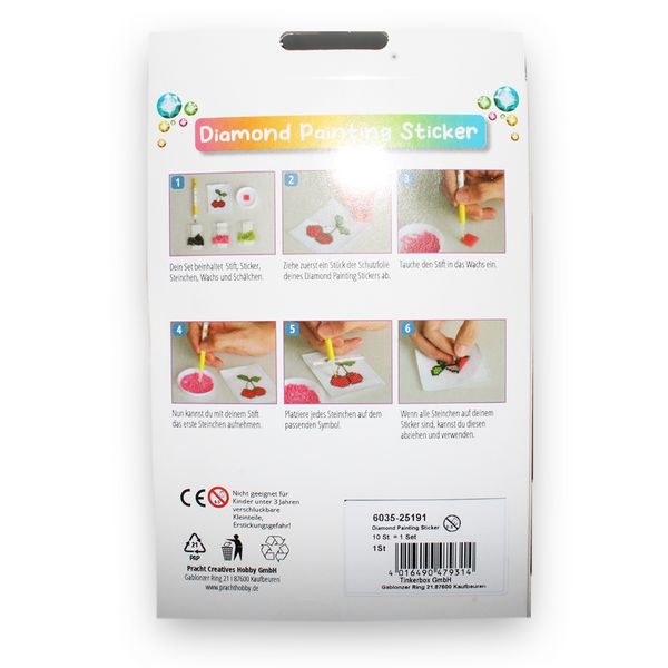 Produktbild: Diamond Painting Sticker Sports 10 St&uuml;ck