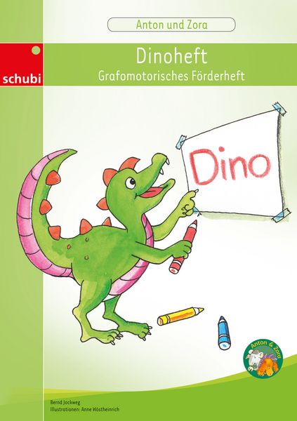Dinoheft - Grafomotorisches Förderheft, Geheftet von Bernd Jockweg, Westermann Lernwelten GmbH, 978-3-86723-538-9