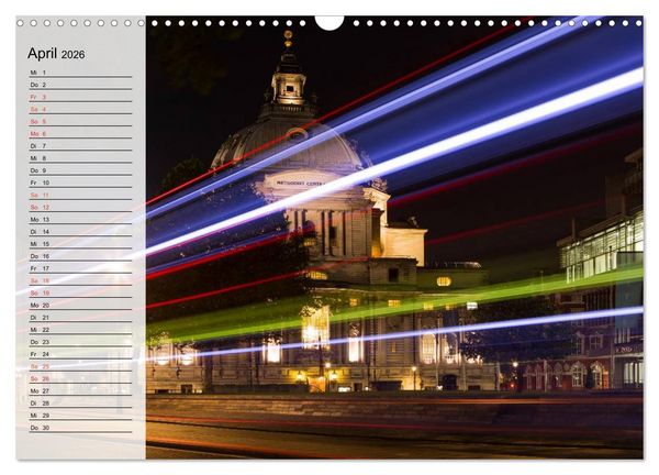 Produktbild: Wundervolles London (Wandkalender 2026 DIN A3 quer), CALVENDO Monatskalender
