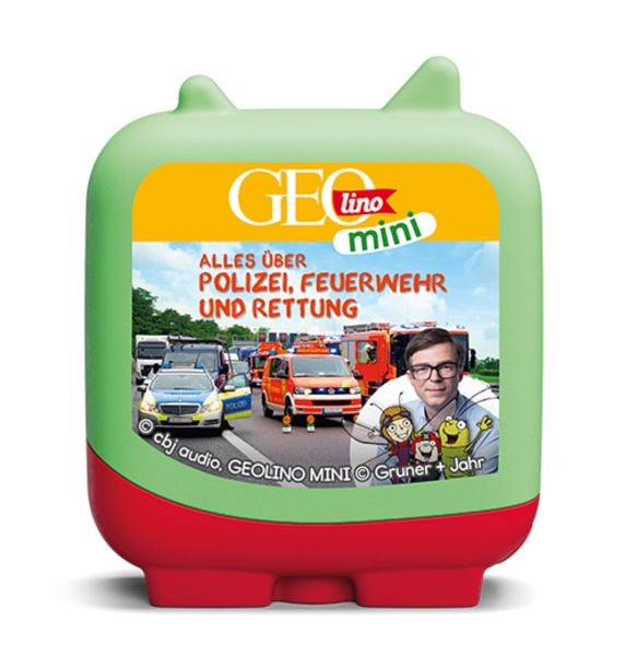 Content-Tonies: GEOLINO MINI: Alles &uuml;ber Polizei, Feuerwehr und Rettung