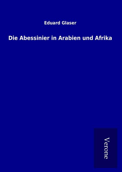 Produktbild: Die Abessinier in Arabien und Afrika