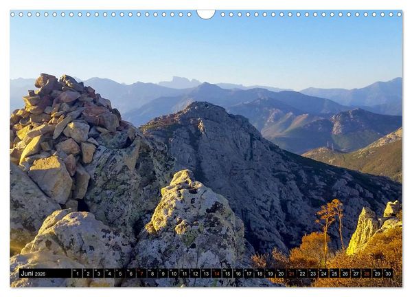Produktbild: Korsikas wilder Norden. GR20 Impressionen (Wandkalender 2026 DIN A3 quer), CALVENDO Monatskalender