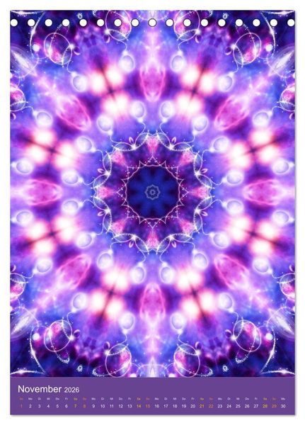Produktbild: Lichtvolle Mandalas (Tischkalender 2026 DIN A5 hoch), CALVENDO Monatskalender