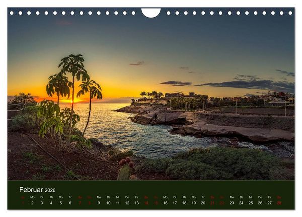 Produktbild: Bezauberndes Teneriffa (Wandkalender 2026 DIN A4 quer), CALVENDO Monatskalender