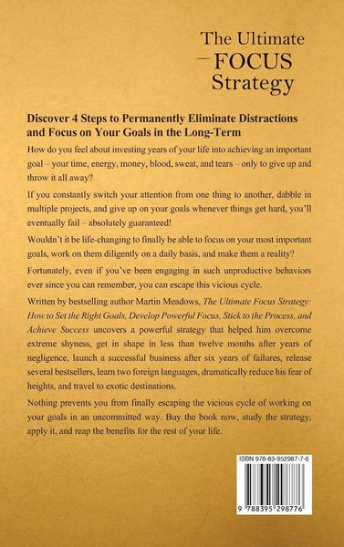 Produktbild: The Ultimate Focus Strategy