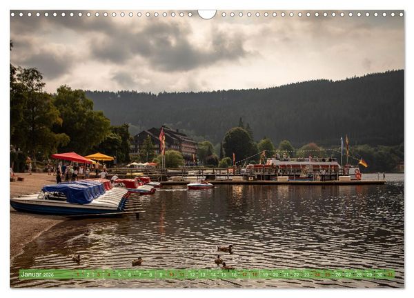 Produktbild: Der Titisee im Schwarzwald (Wandkalender 2026 DIN A3 quer), CALVENDO Monatskalender