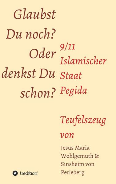 Produktbild: Glaubst Du noch oder denkst Du schon?