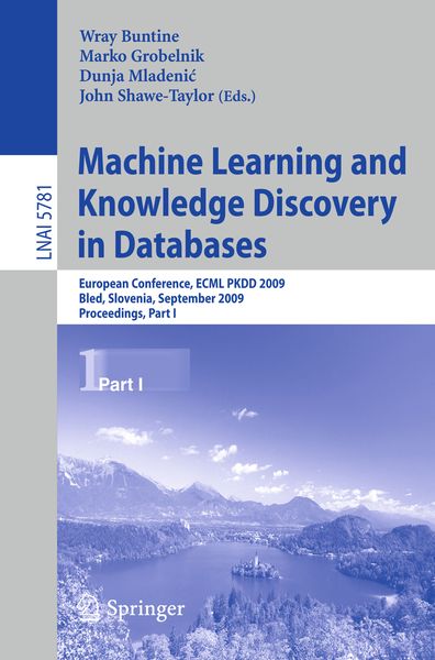 Produktbild: Machine Learning and Knowledge Discovery in Databases