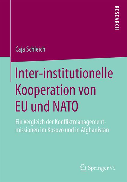 Produktbild: Inter-institutionelle Kooperation von EU und NATO