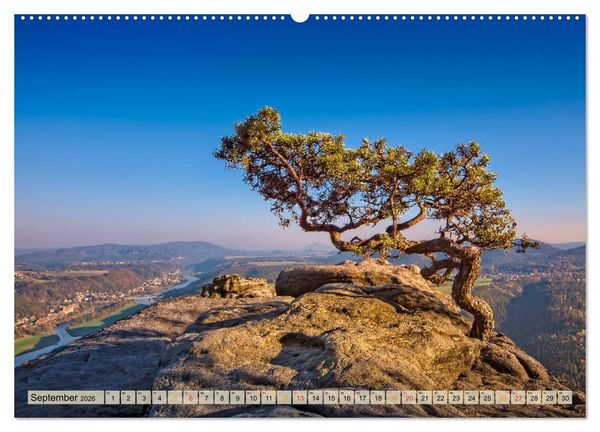 Produktbild: Reise durch Deutschland - Sachsen (Wandkalender 2026 DIN A2 quer), CALVENDO Monatskalender