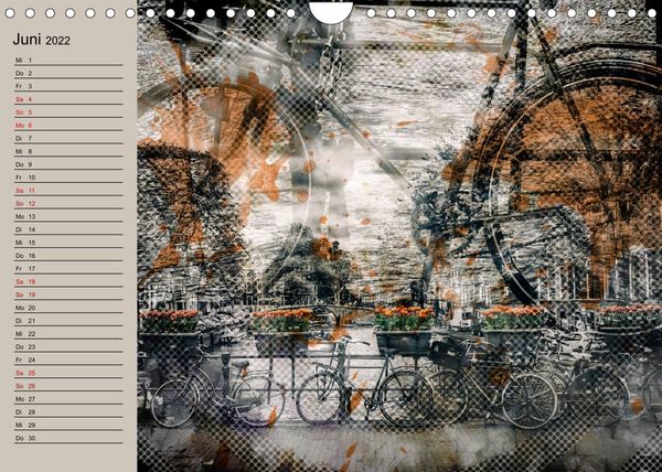 Produktbild: STADTSZENEN Modern und dekorativ (Wandkalender 2022 DIN A4 quer)