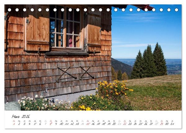 Produktbild: Erlebnis Oberallg&auml;u (Tischkalender 2026 DIN A5 quer), CALVENDO Monatskalender