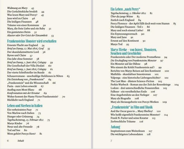 Produktbild: Mary Shelley &ndash; Wissenswertes & Erstaunliches &uuml;ber die Sch&ouml;pferin von &bdquo;Frankenstein&ldquo;