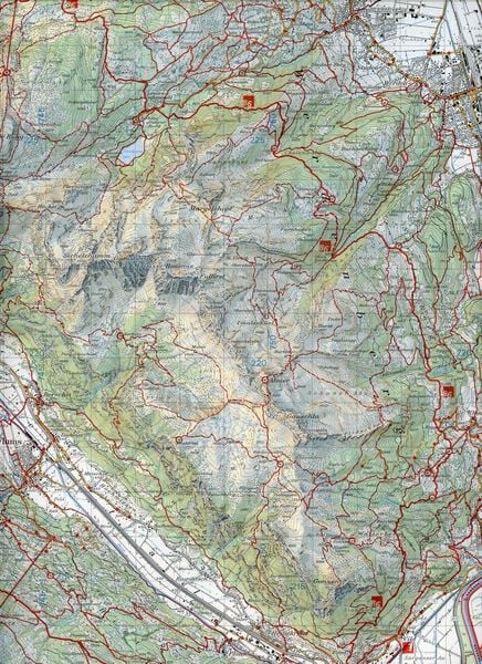 Produktbild: Swisstopo 1 : 50 000 Walenstadt