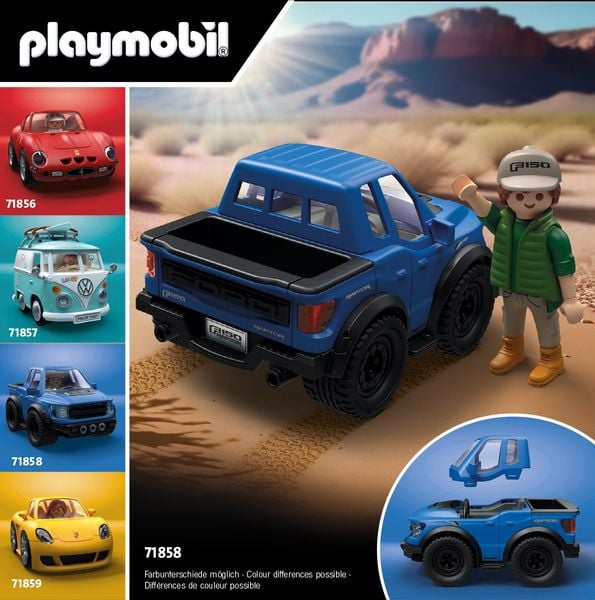 Produktbild: PLAYMOBIL 71858 PLAYMOBIL X Ford F-150 Raptor