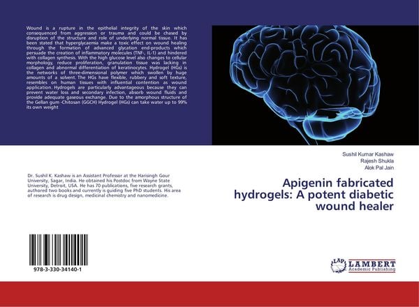 Produktbild: Apigenin fabricated hydrogels: A potent diabetic wound healer