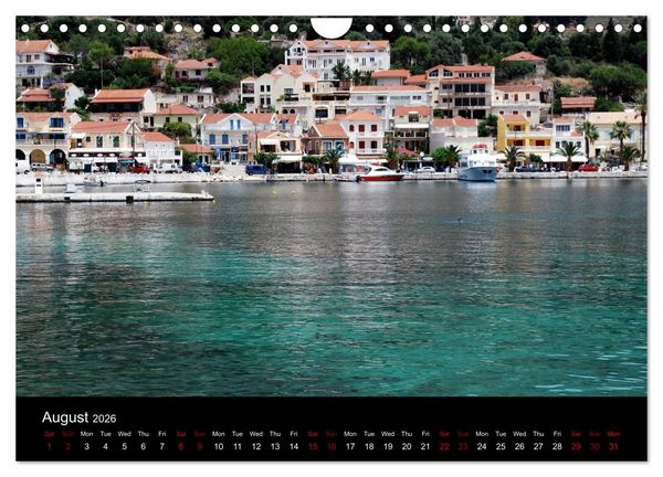 Produktbild: Kefalonia - Dreams of Greece (Wall Calendar 2026 DIN A4 landscape), CALVENDO 12 Month Wall Calendar