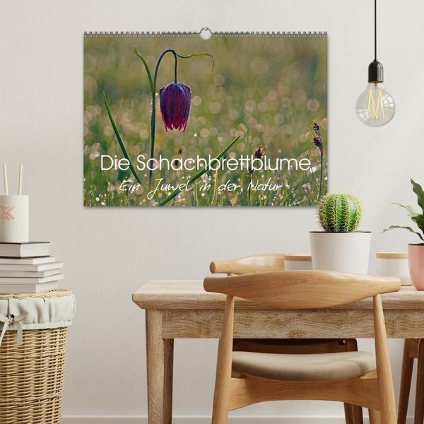 Produktbild: Die Schachbrettblume (Wandkalender 2026 DIN A3 quer), CALVENDO Monatskalender