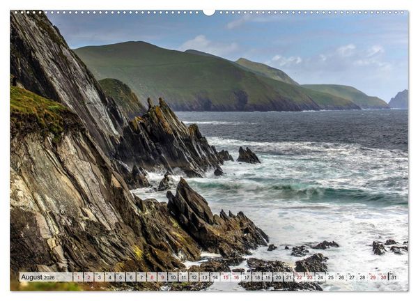 Produktbild: Irland - spektakul&auml;re Landschaften (Wandkalender 2026 DIN A2 quer), CALVENDO Monatskalender