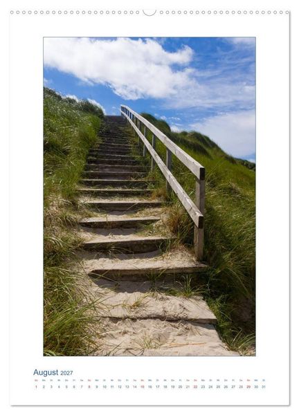 Produktbild: Insel Amrum - Friesische Impressionen (hochwertiger Premium Wandkalender 2027 DIN A2 hoch), Kunstdruck in Hochglanz