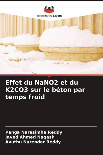 Produktbild: Effet du NaNO2 et du K2CO3 sur le b&eacute;ton par temps froid