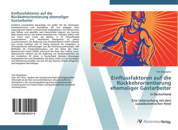 Produktbild: Einflussfaktoren auf die R&uuml;ckkehrorientierung ehemaliger Gastarbeiter