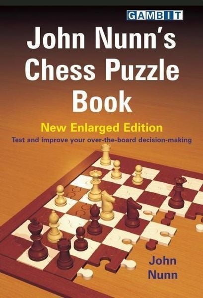Produktbild: John Nunn's Chess Puzzle Book