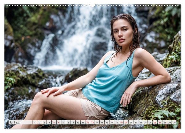 Produktbild: Zeitlose Sch&ouml;nheit - Frauen in der Natur (Wandkalender 2027 DIN A2 quer), CALVENDO Monatskalender